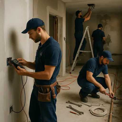 kitchen renovation plumbing electrical work Richmond VA contractor