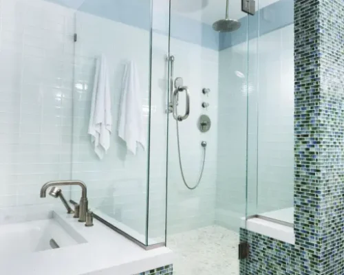 after bathroom remodel