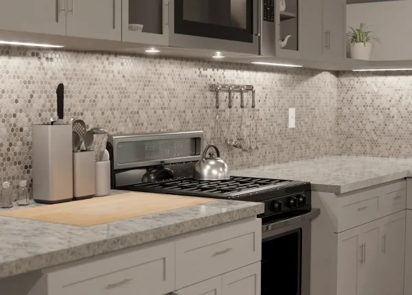 Quartz countertop installation in Glen Allen VA with precise fitting and clean finish